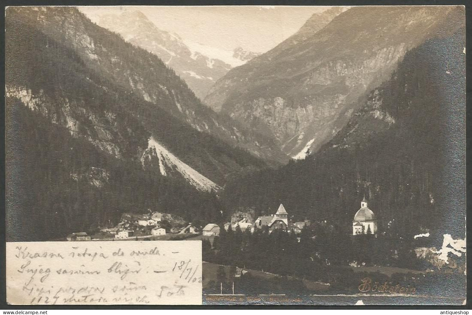 Austria-----Bockstein-----old Postcard - Böckstein