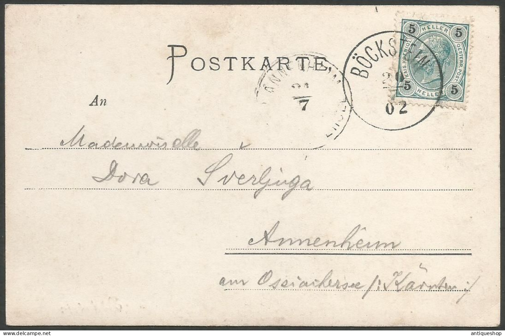 Austria-----Bockstein-----old Postcard - Böckstein