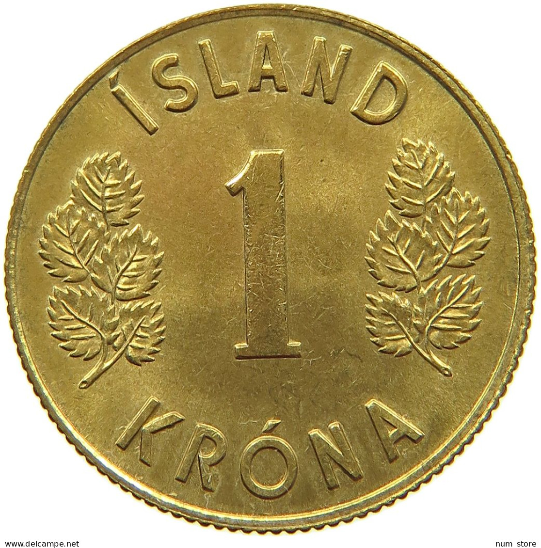 ICELAND KRONA 1975  #s066 0575 - Iceland