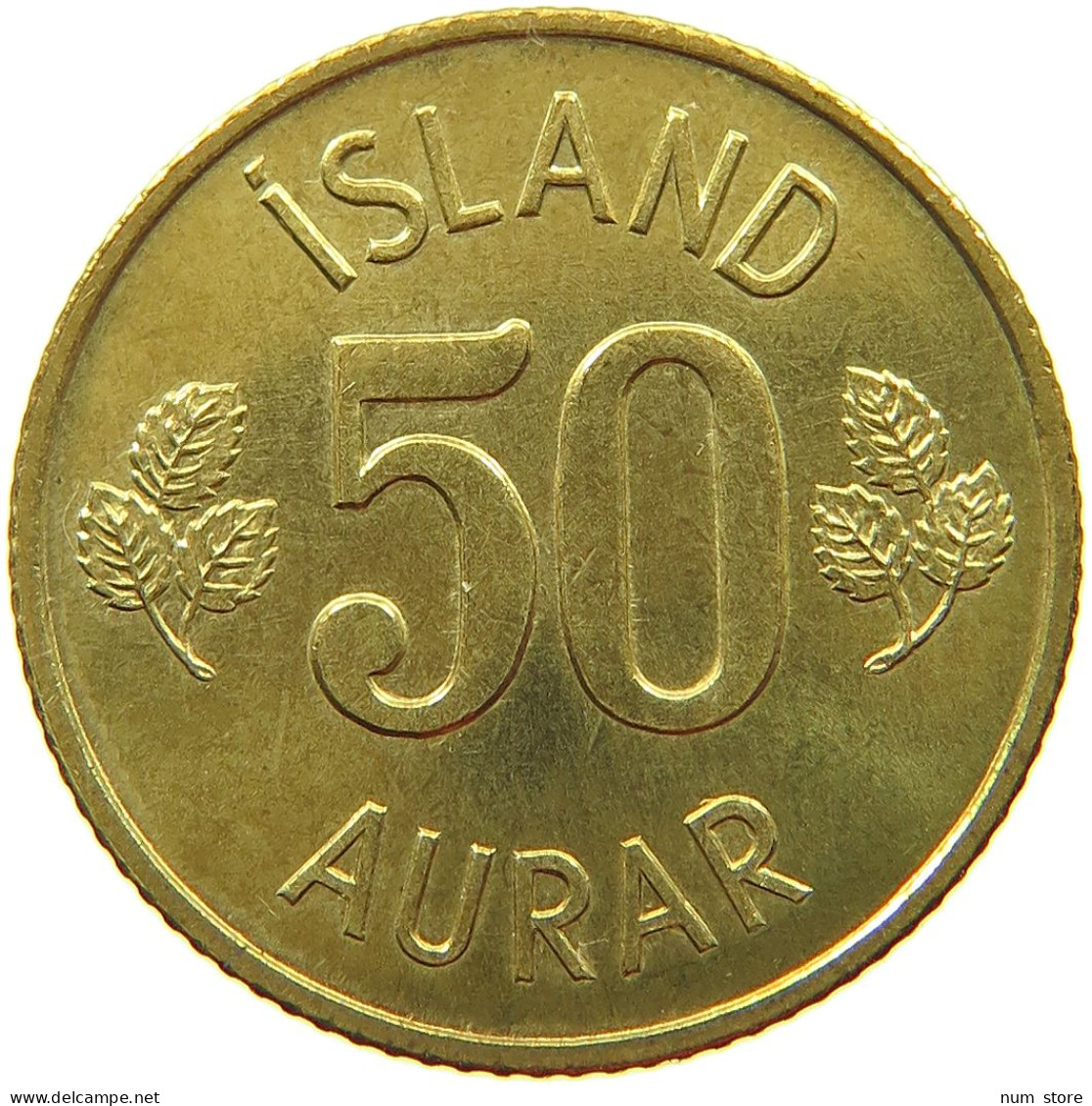 ICELAND 50 AURAR 1973  #s066 0721 - IJsland