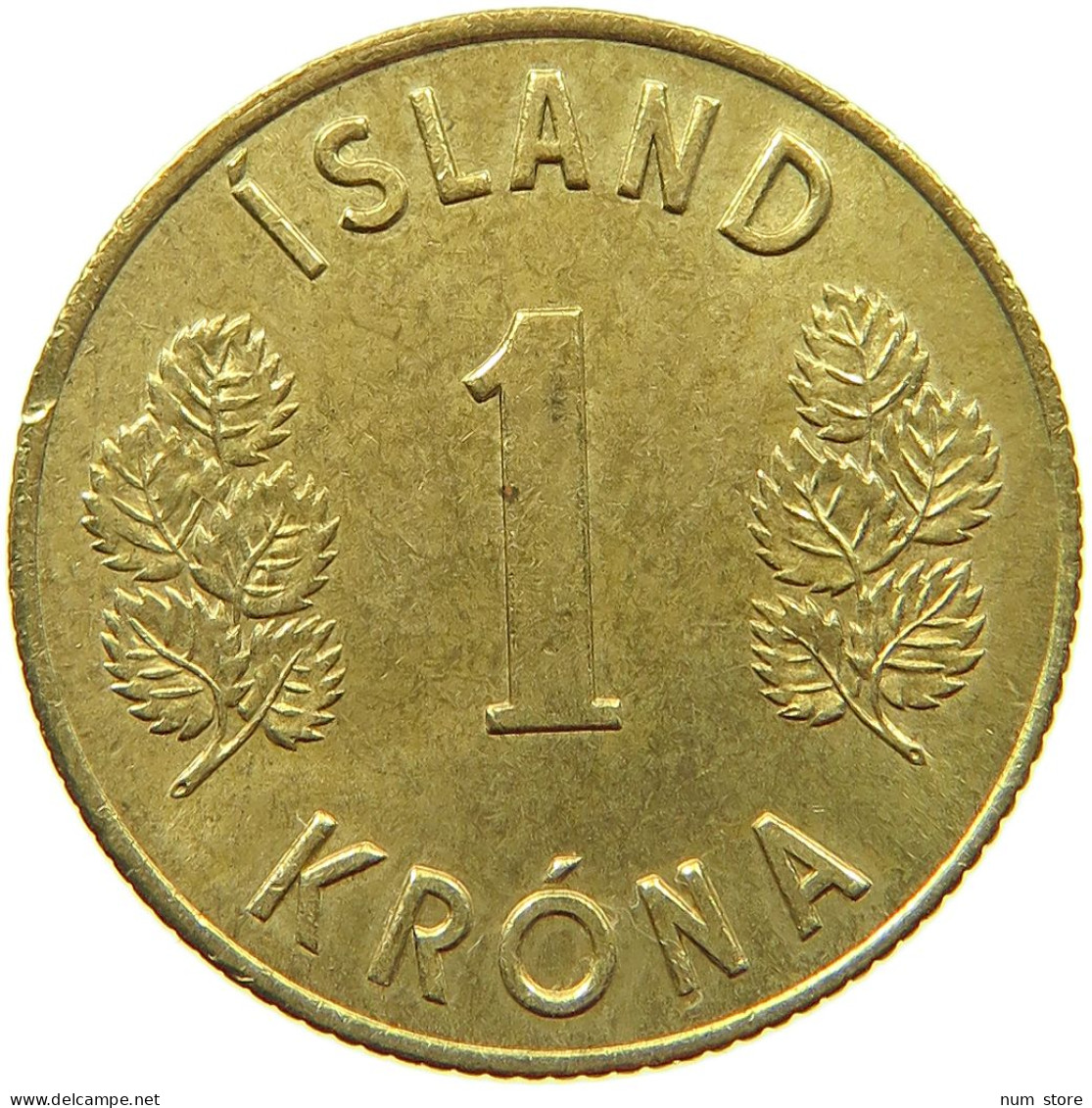 ICELAND KRONA 1970  #s066 0573 - IJsland