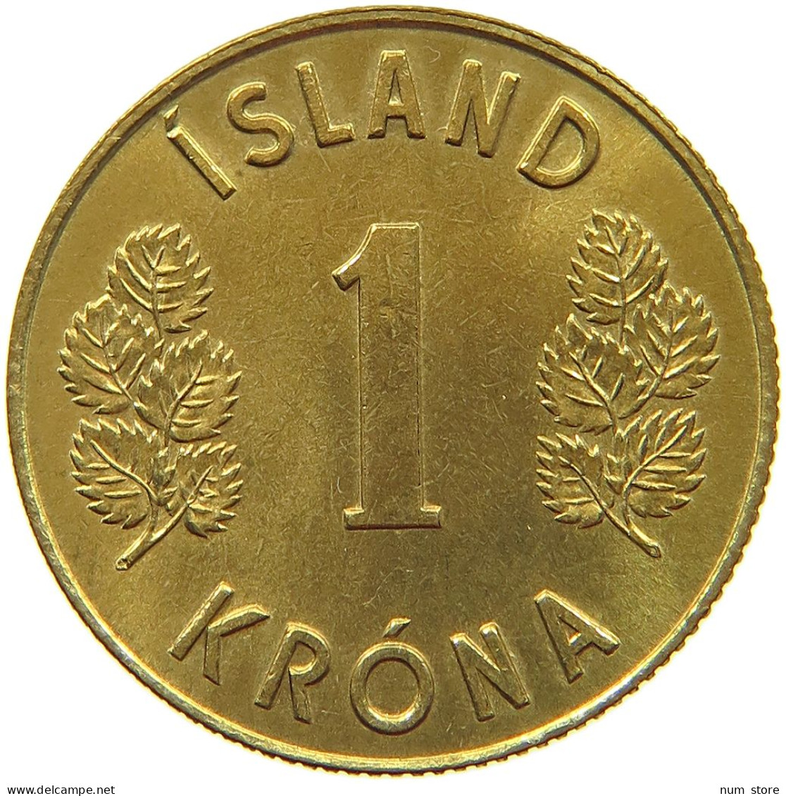 ICELAND KRONA 1975  #s066 0571 - Island