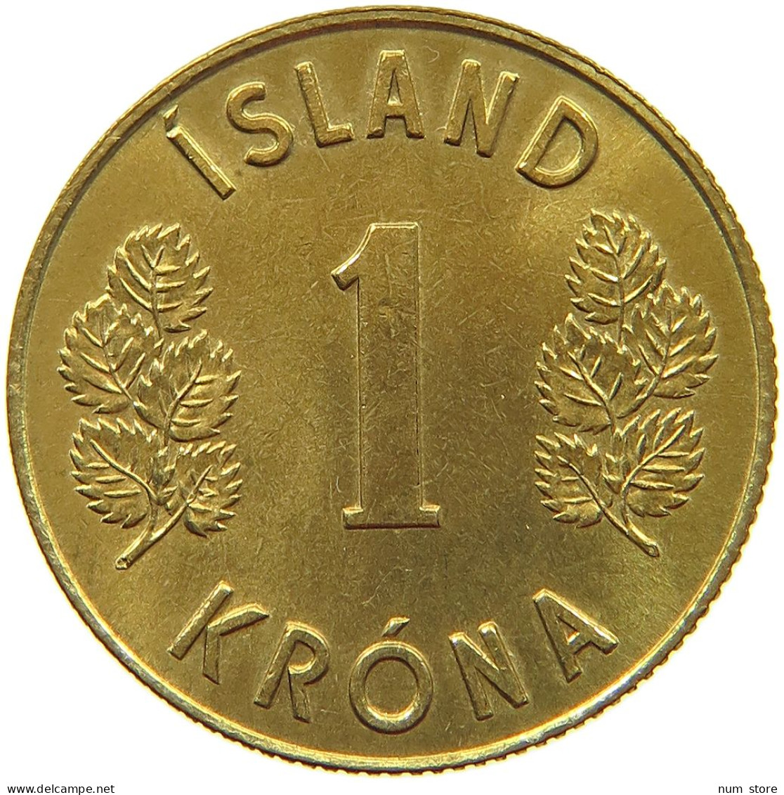 ICELAND KRONA 1975  #s066 0571 - Iceland