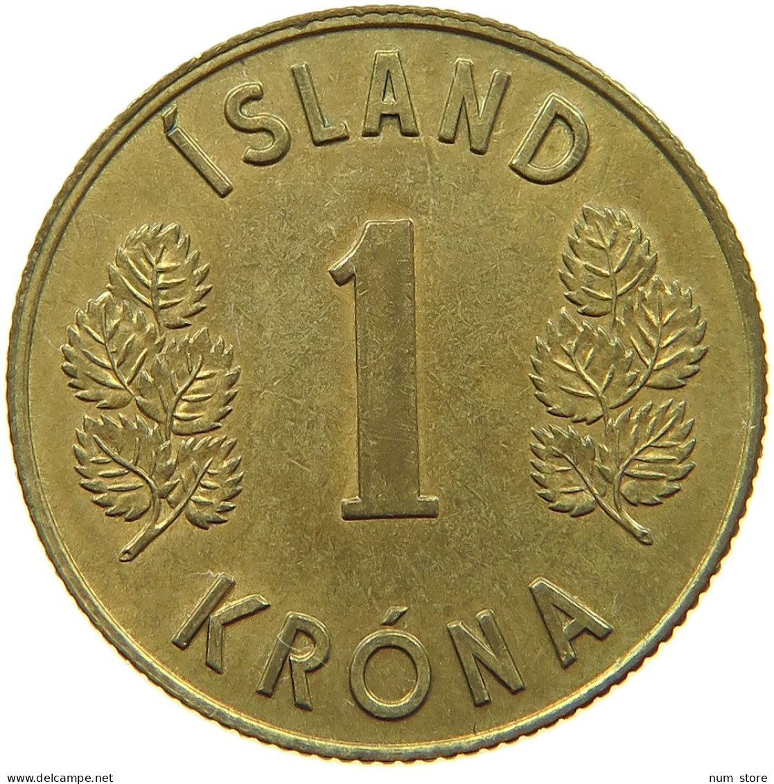 ICELAND KRONA 1975  #s066 0577 - Islande