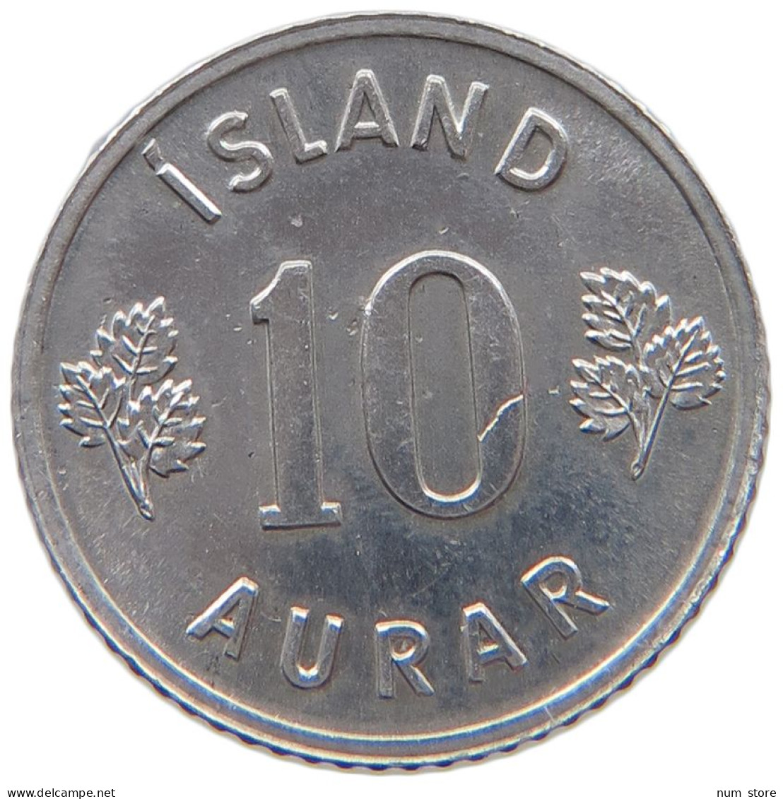 ICELAND 10 AURAR 1971  #a052 0541 - IJsland