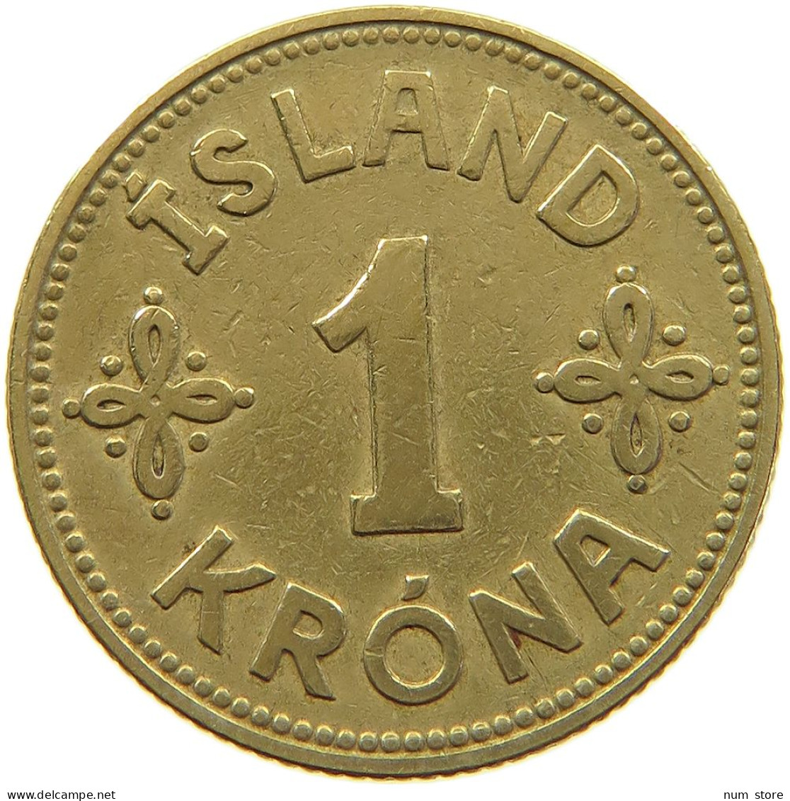 ICELAND KRONA 1940  #a047 0403 - Iceland