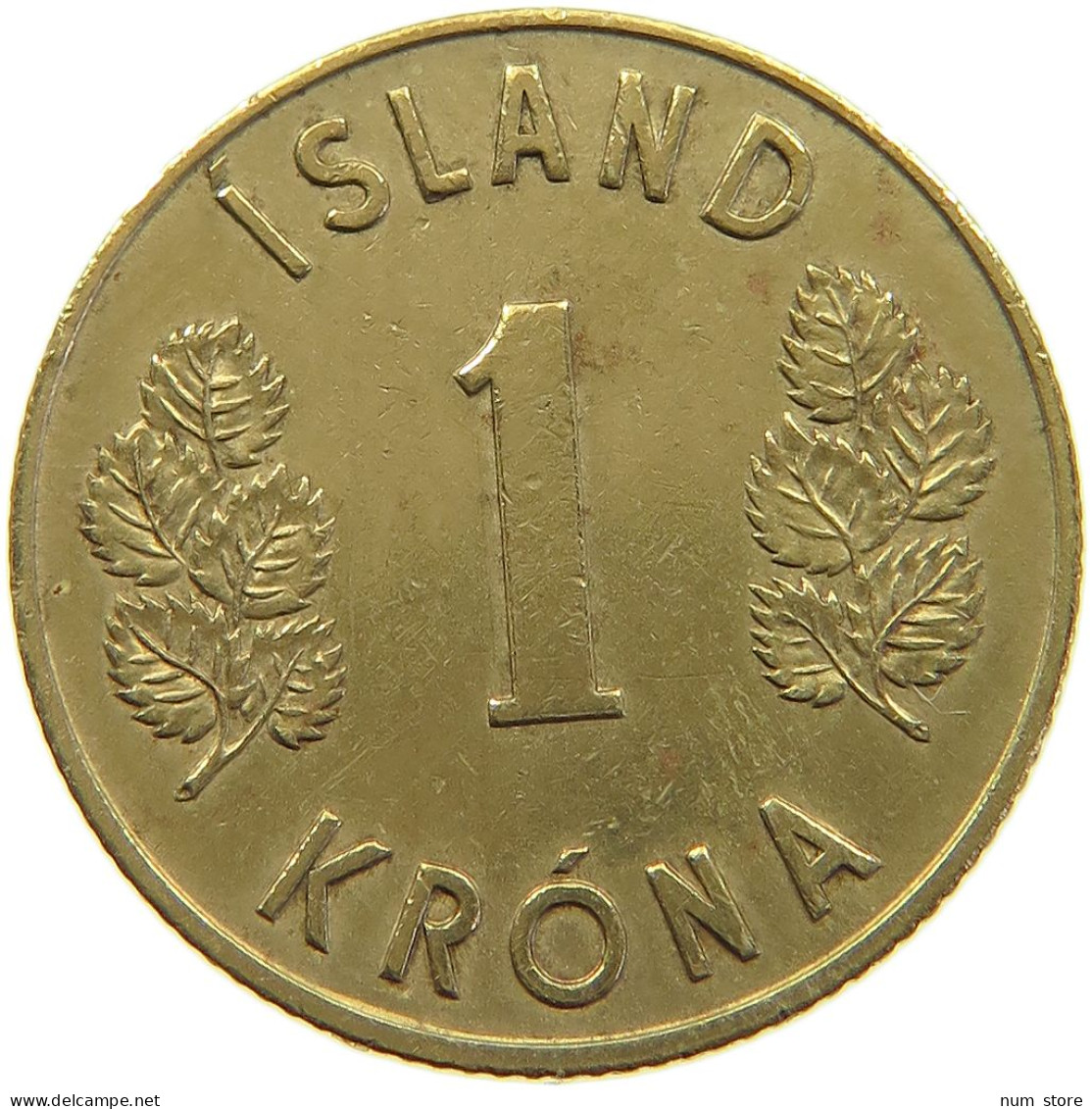 ICELAND KRONA 1946  #a047 0249 - Iceland