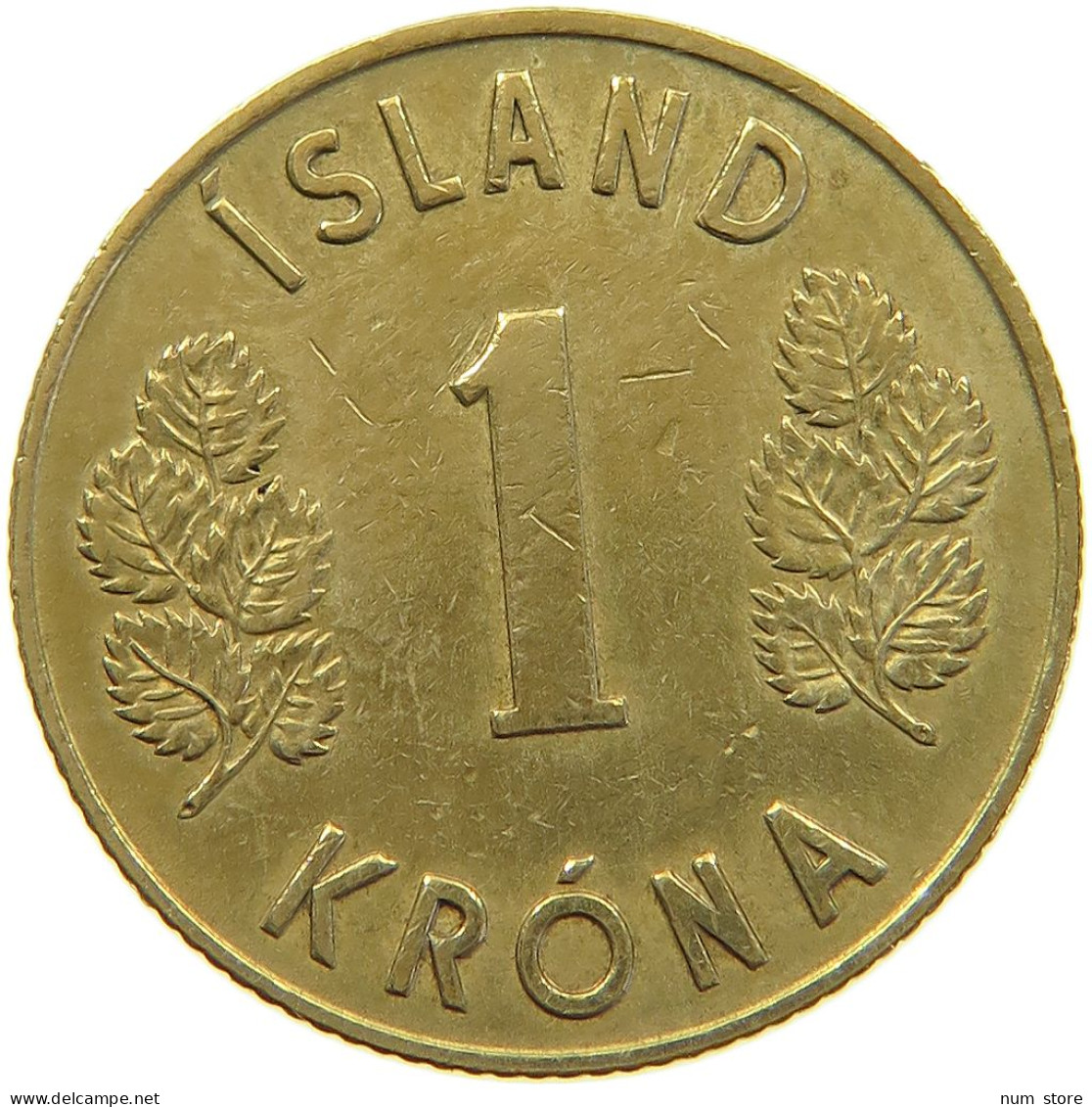 ICELAND KRONA 1946  #a047 0245 - Islandia