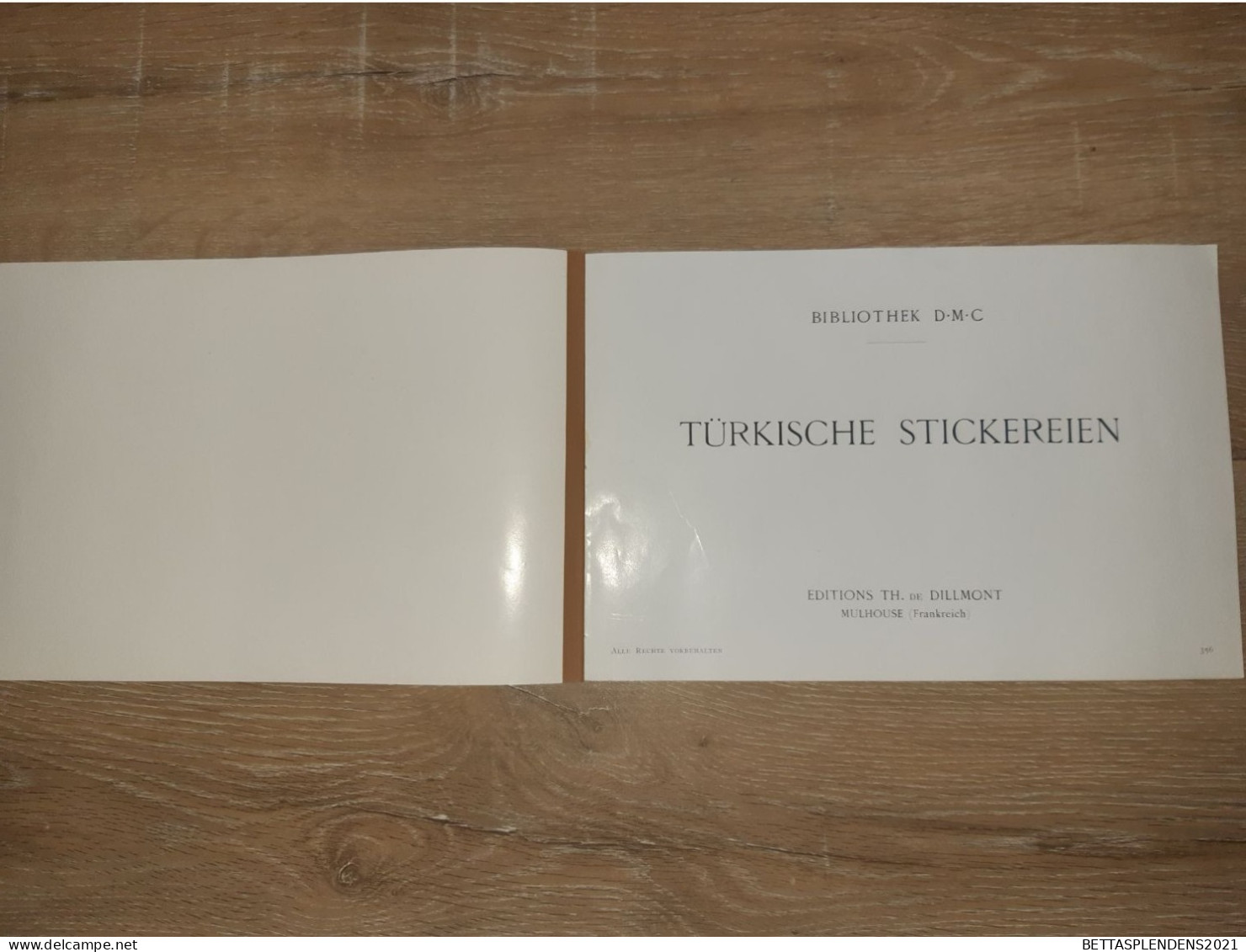 BIBLIOTHEK  DMC - TURKISCHE STICKEREIEN - Punto Croce