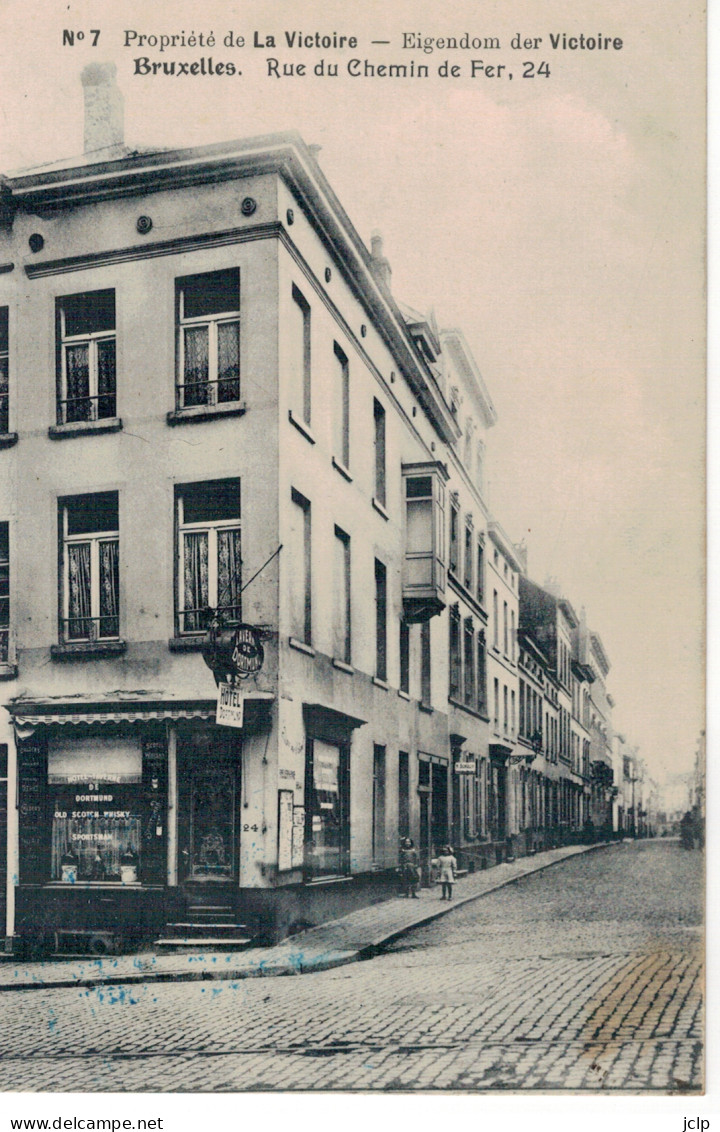 BRUXELLES  Propriété De La Victoire - Rue Du Chemin De Fer, 24 - Lanen, Boulevards