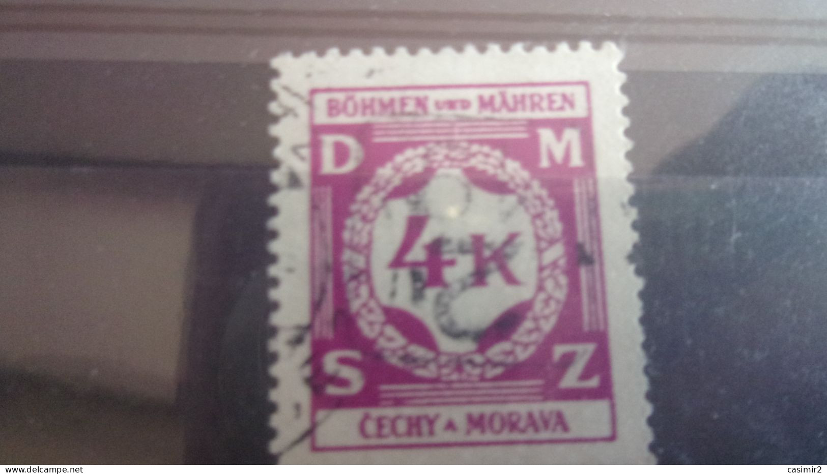 BOHEME ET MORAVIE YVERT N°SERVICE 11 - Used Stamps