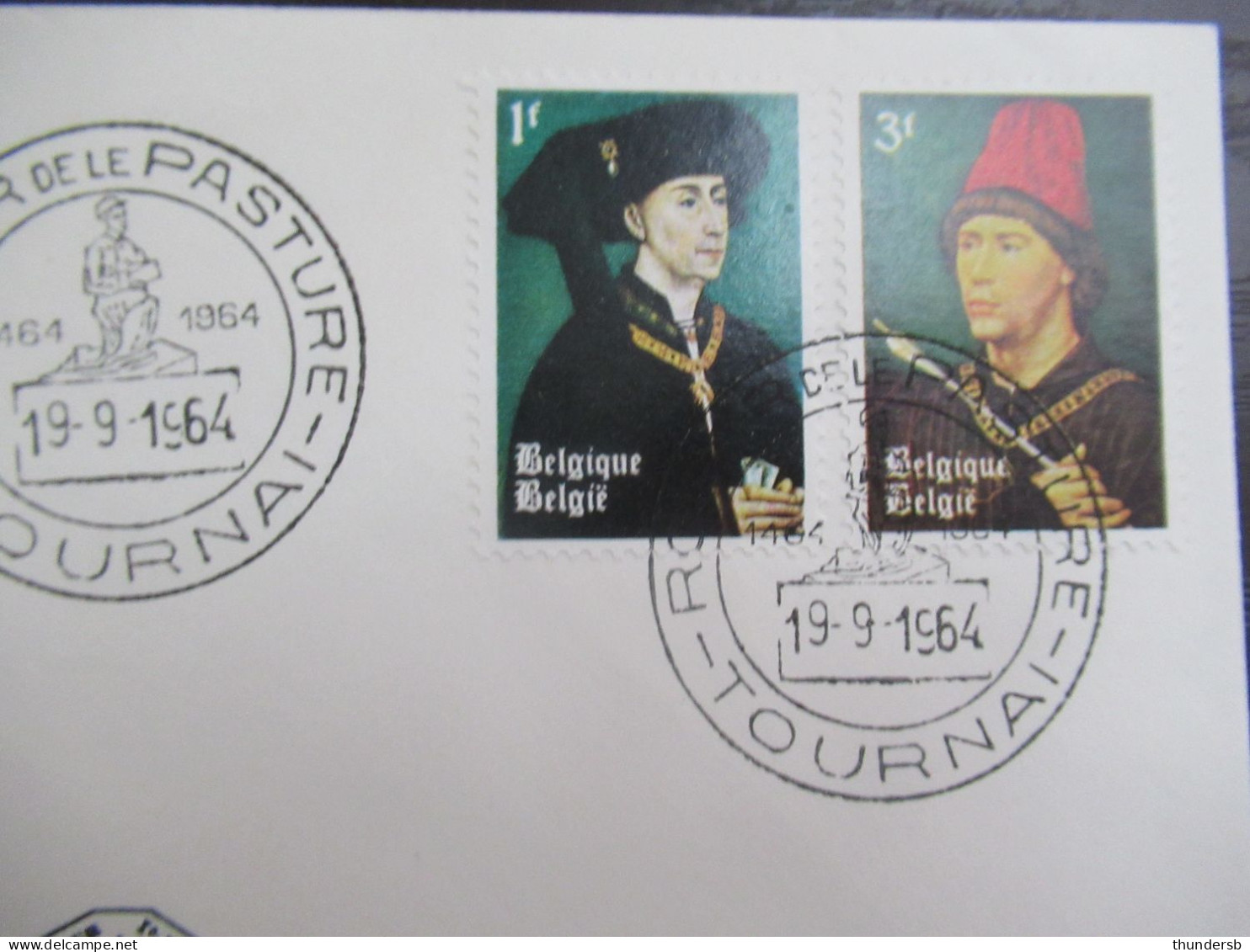 FDC 1300/02 En 1303 'Rogier Van Der Weyden' - 1961-1970