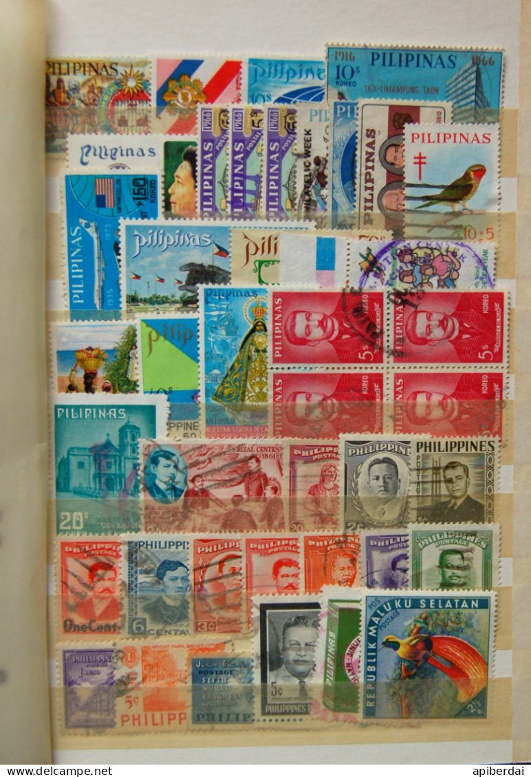 Phillipine Phillipinas - Small Batch Of 90 Stamps Used - Philippines