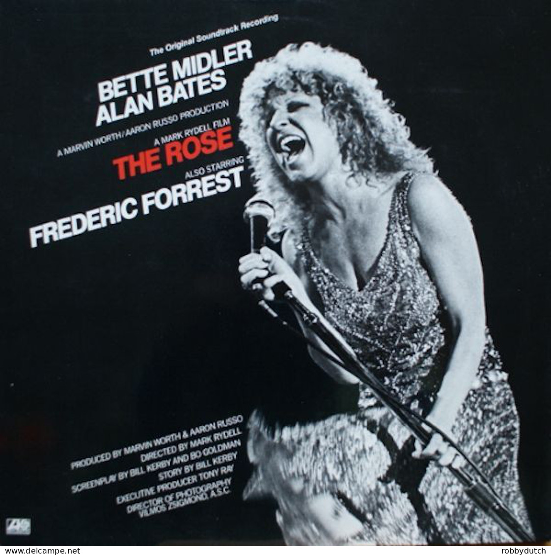 * LP *  BETTE MIDLER - THE ROSE (Holland 1979 EX-) - Filmmuziek