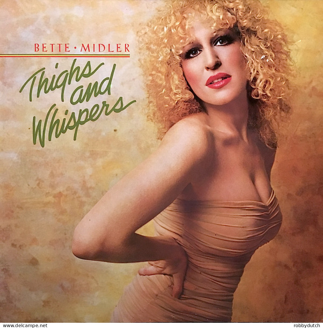 * LP *  BETTE MIDLER - THIGHS AND WHISPERS (Holland 1979 EX!!) - Disco, Pop