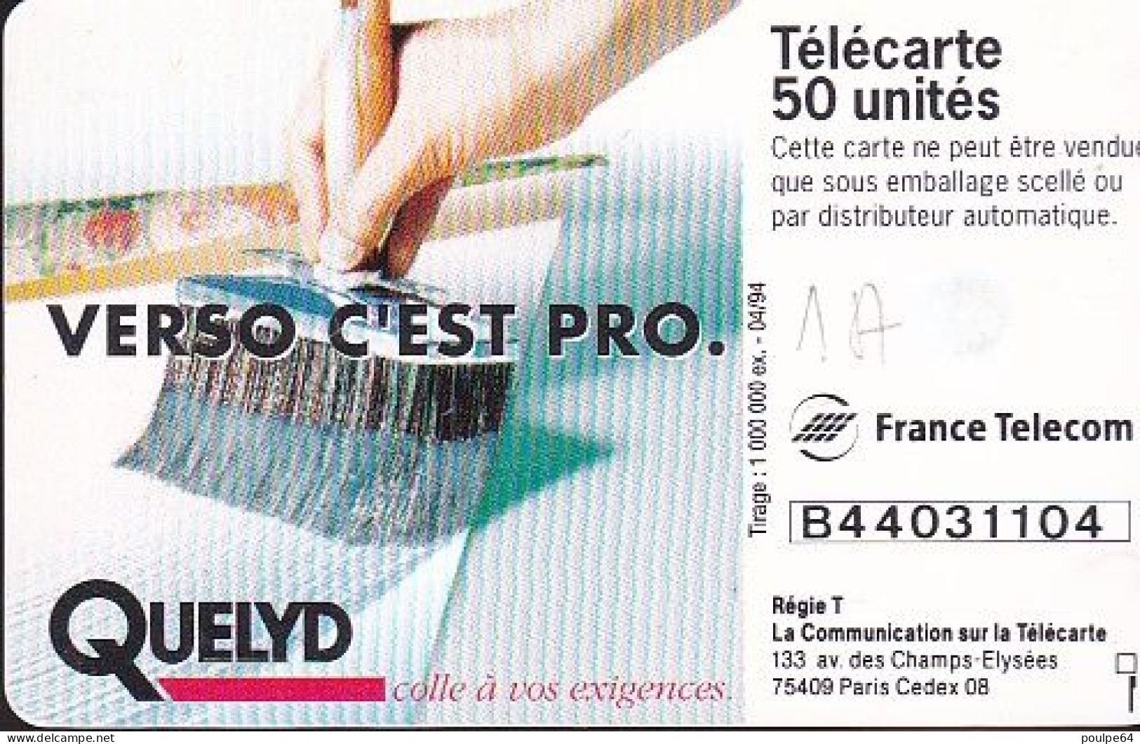 F460 - 04/1994 - QUELYD - 50 GEM1A - 1994