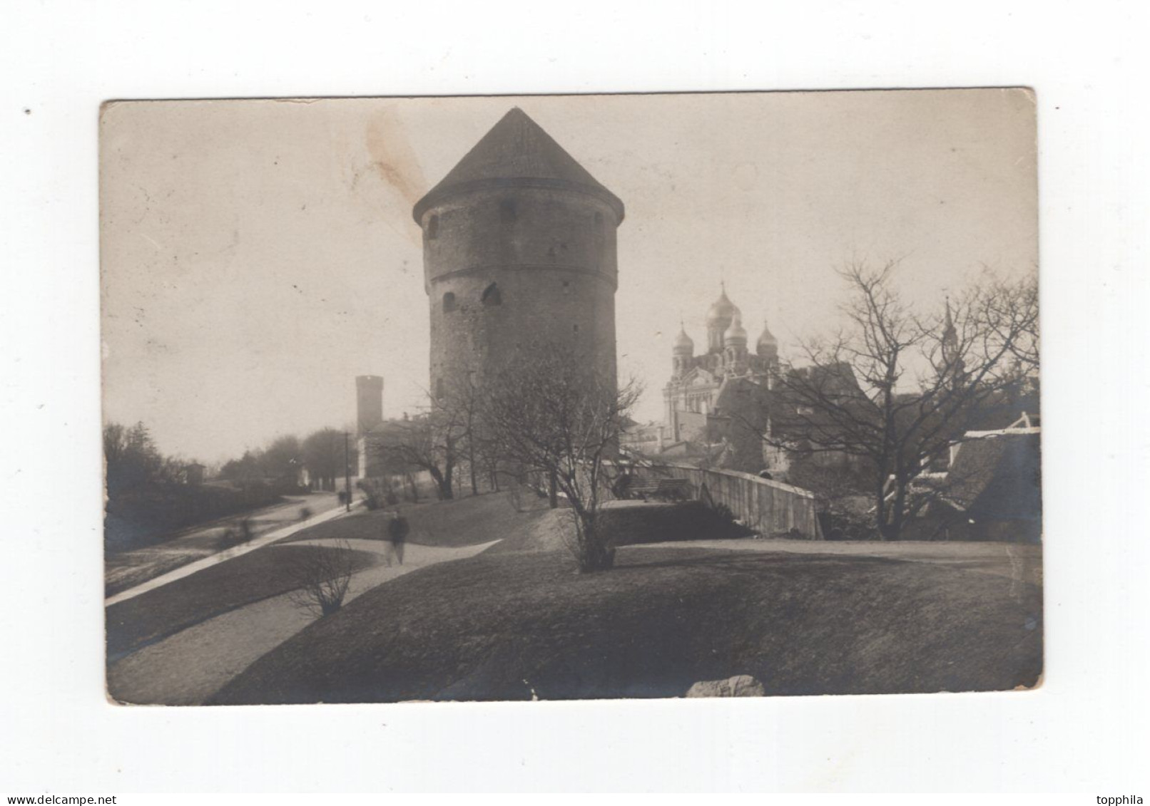 1912 Estland Reval / Tallinn S/W Photokarte Kik I, D, Kök Und Alexander Newsky Kathedrale - Estonie