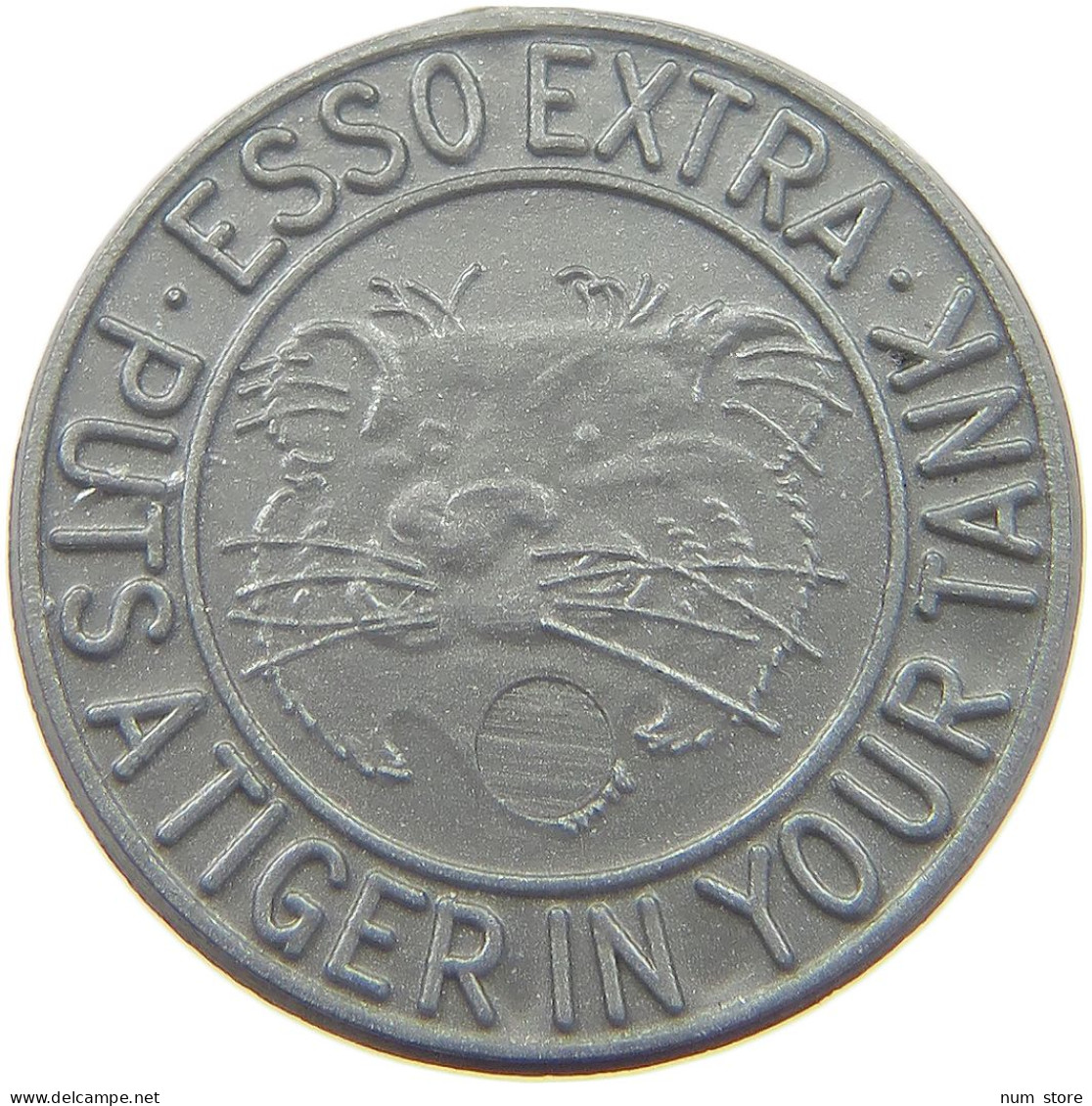 AUSTRALIA TOKEN  TOKEN PLASTIC 5 CENTS ESSO #s052 0769 - Unclassified