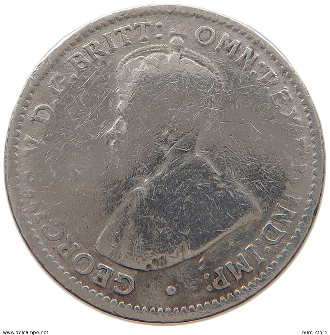 AUSTRALIA THREEPENCE 1912 George V. (1910-1936) #t162 0281 - Threepence