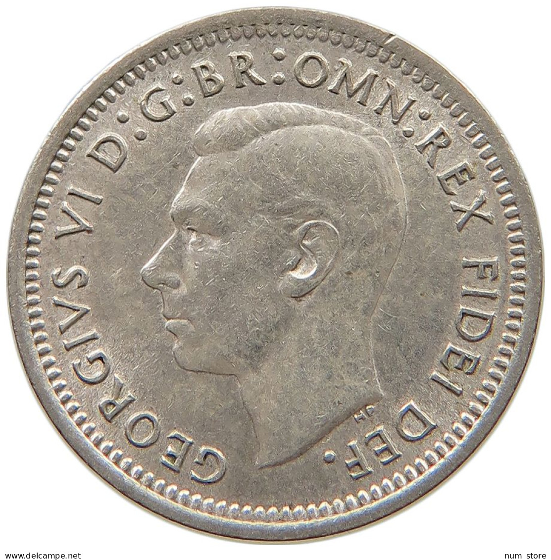 AUSTRALIA THREEPENCE 1951 George VI. (1936-1952) #c004 0045 - Threepence