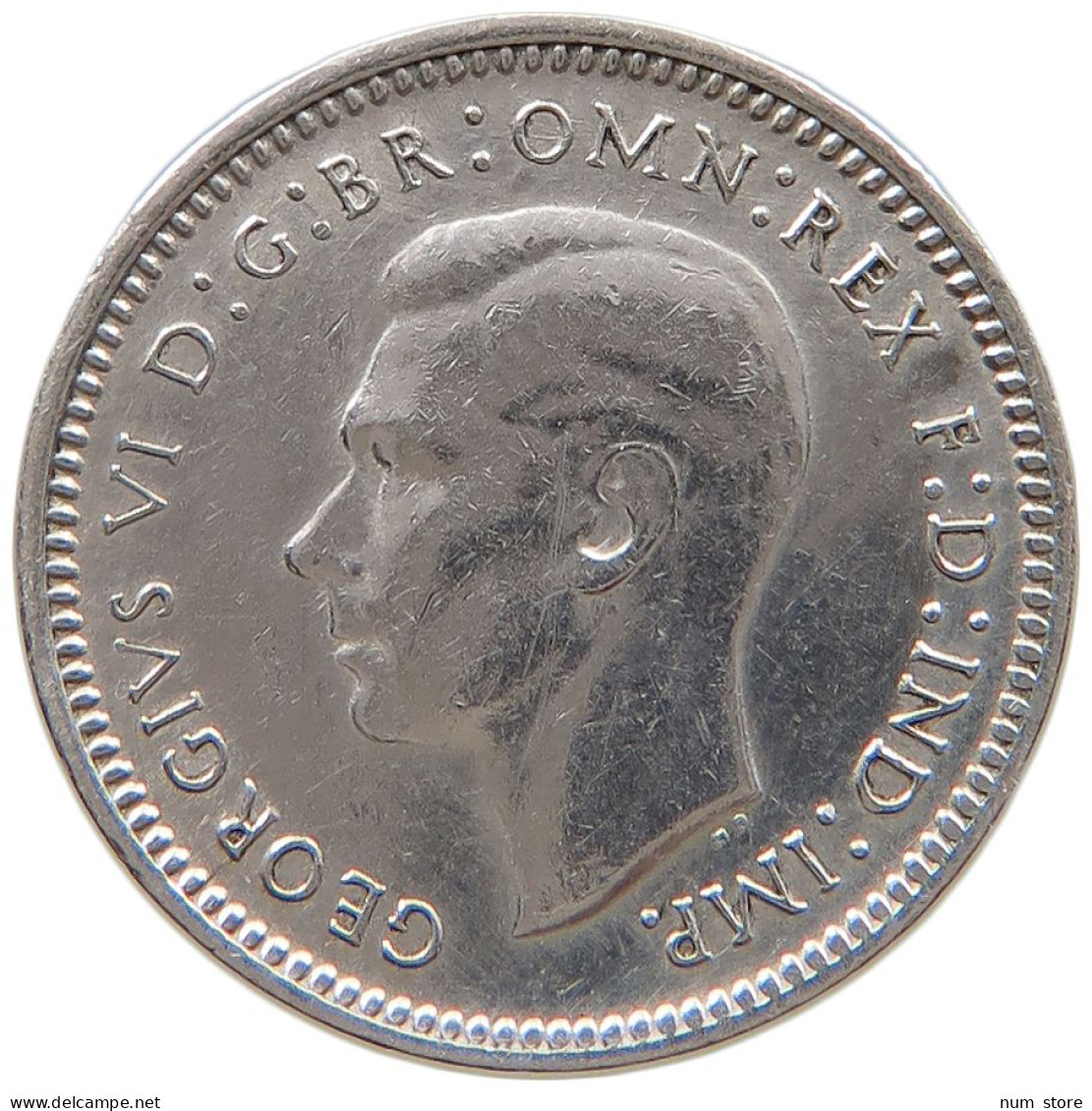 AUSTRALIA THREEPENCE 1943 D George VI. (1936-1952) #a064 0517 - Threepence