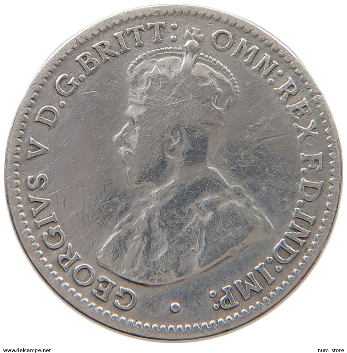 AUSTRALIA THREEPENCE 1925 George V. (1910-1936) #a064 0573 - Threepence