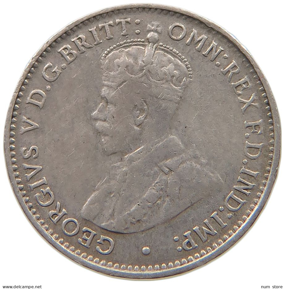 AUSTRALIA THREEPENCE 1911 George V. (1910-1936) #a034 0201 - Threepence