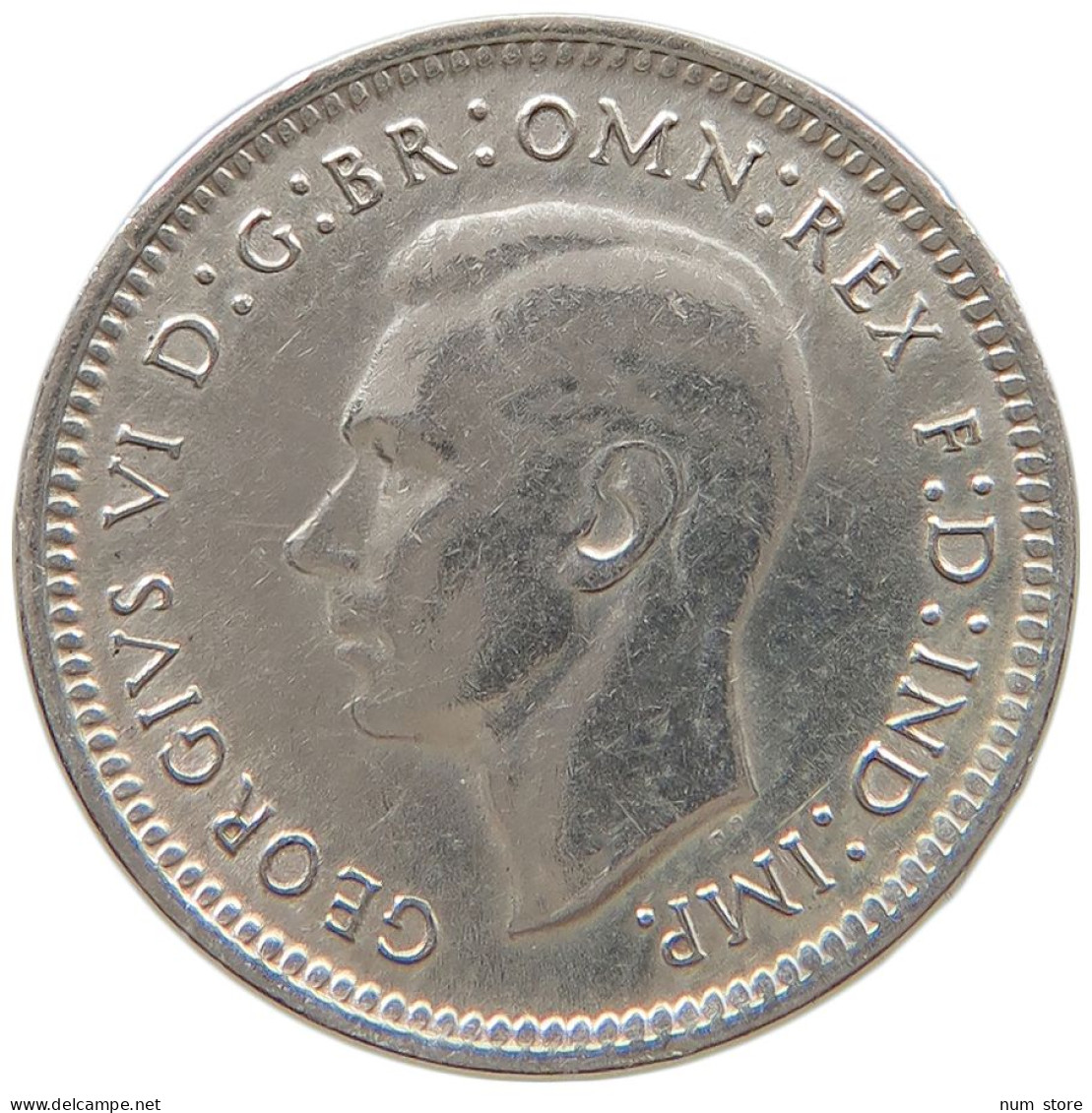 AUSTRALIA THREEPENCE 1943 S George VI. (1936-1952) #a064 0501 - Threepence