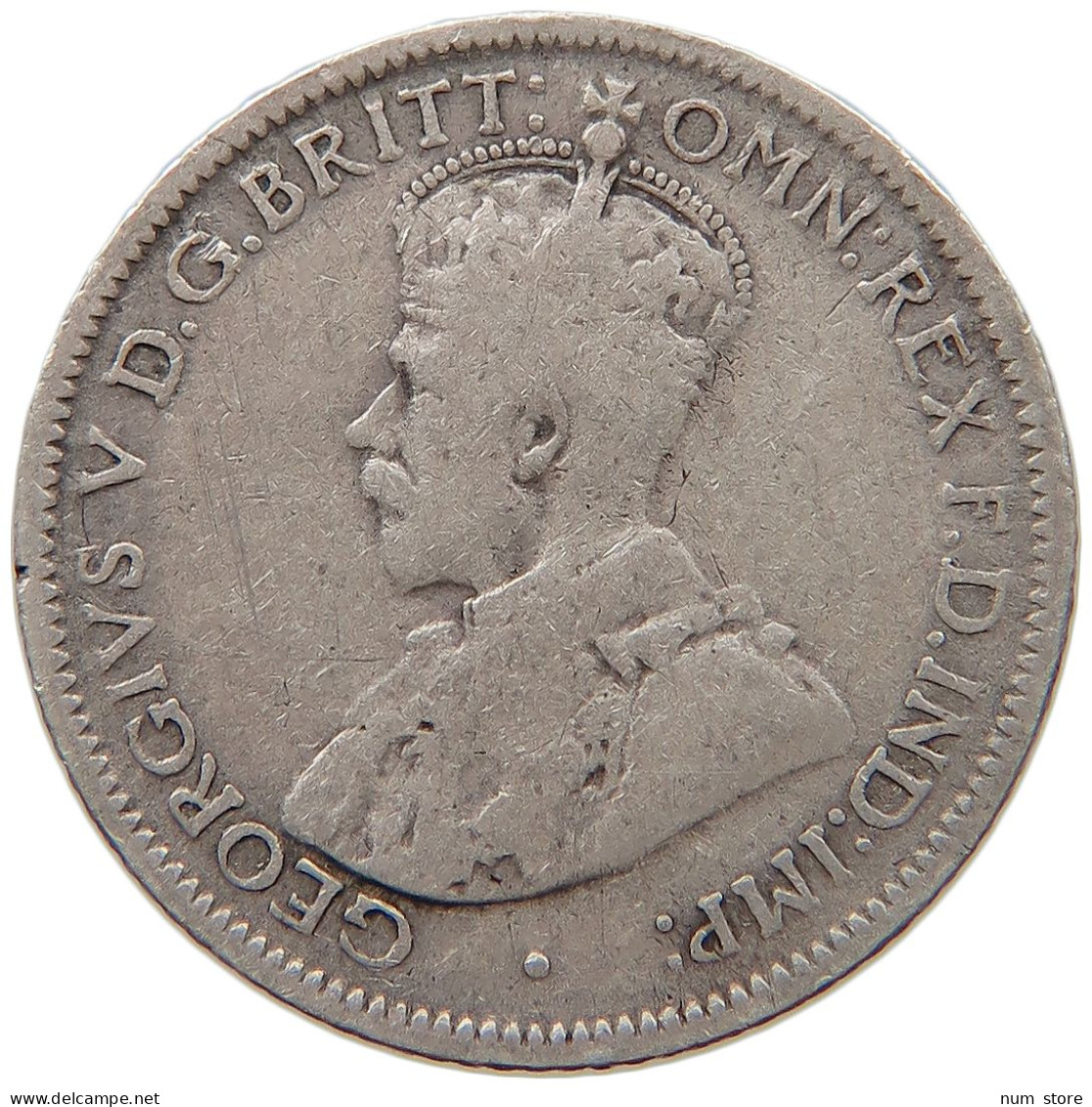 AUSTRALIA SIXPENCE 1926 George V. (1910-1936) #s017 0073 - Sixpence