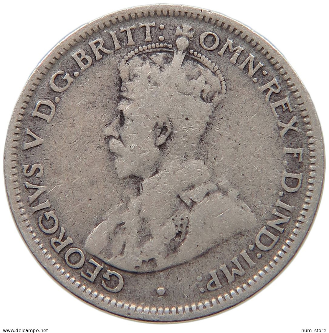 AUSTRALIA SIXPENCE 1911 George V. (1910-1936) #c041 0013 - Sixpence