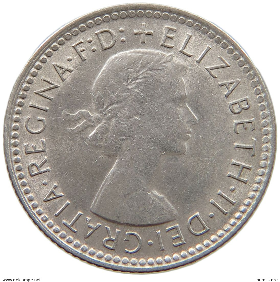 AUSTRALIA SIXPENCE 1959 Elizabeth II. (1952-) #a082 0463 - Sixpence