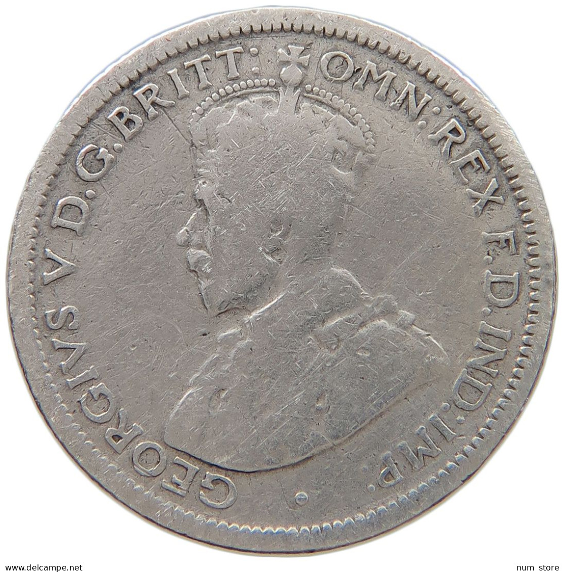 AUSTRALIA SIXPENCE 1925 George V. (1910-1936) #a064 0195 - Sixpence