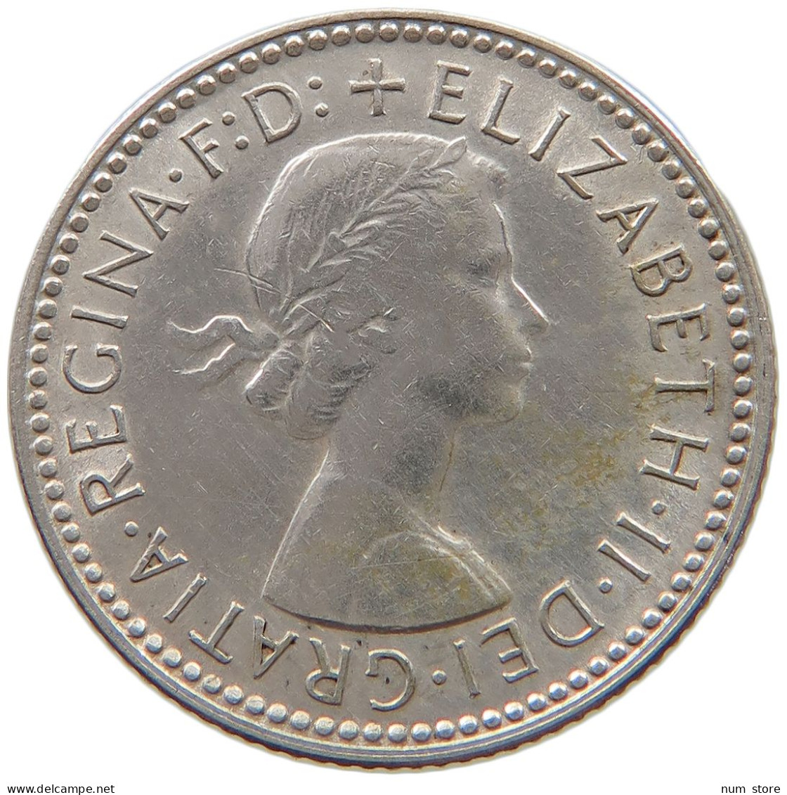 AUSTRALIA SIXPENCE 1961 Elizabeth II. (1952-) #a064 0181 - Sixpence