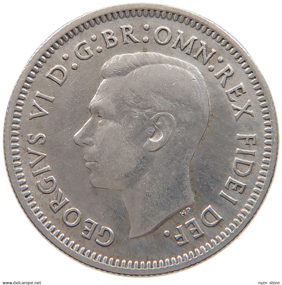 AUSTRALIA SIXPENCE 1951 PL George VI. (1936-1952) #a064 0167 - Sixpence