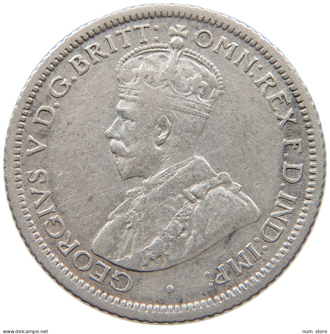 AUSTRALIA SIXPENCE 1921 George V. (1910-1936) #a032 0951 - Sixpence