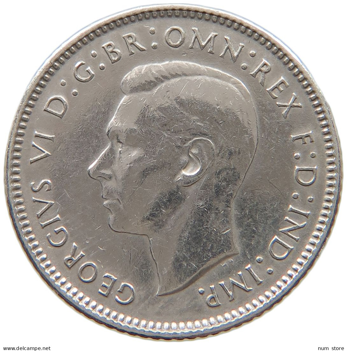 AUSTRALIA SIXPENCE 1942 D George VI. (1936-1952) #a064 0175 - Sixpence