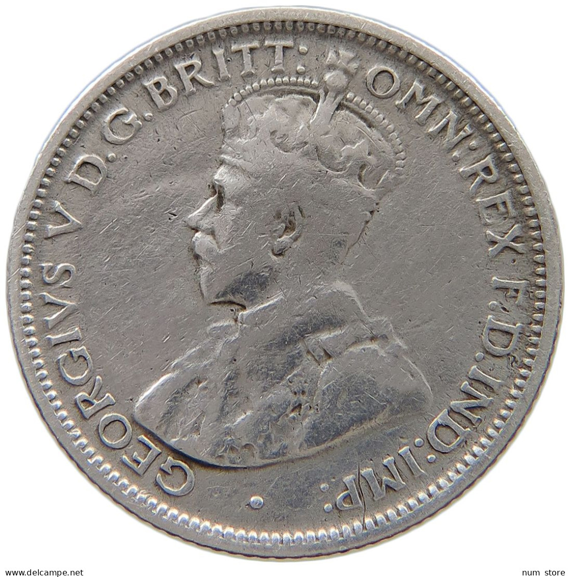 AUSTRALIA SIXPENCE 1911 George V. (1910-1936) #a004 0061 - Sixpence