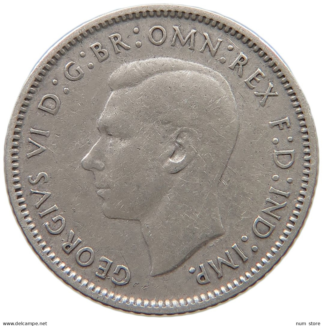 AUSTRALIA SIXPENCE 1942 D George VI. (1936-1952) #a044 0219 - Sixpence