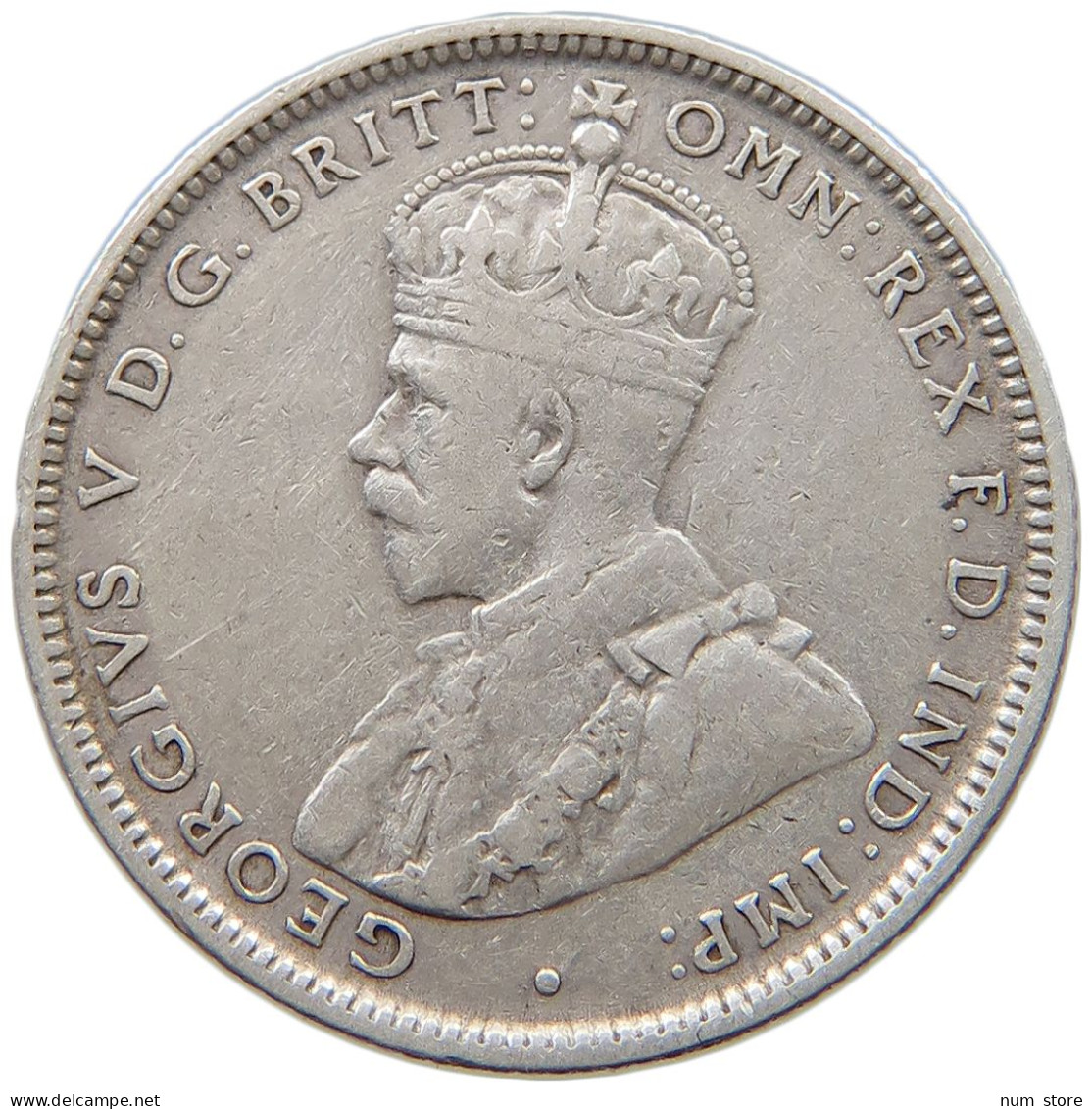 AUSTRALIA SHILLING 1917 M George V. (1910-1936) #t122 0197 - Shilling