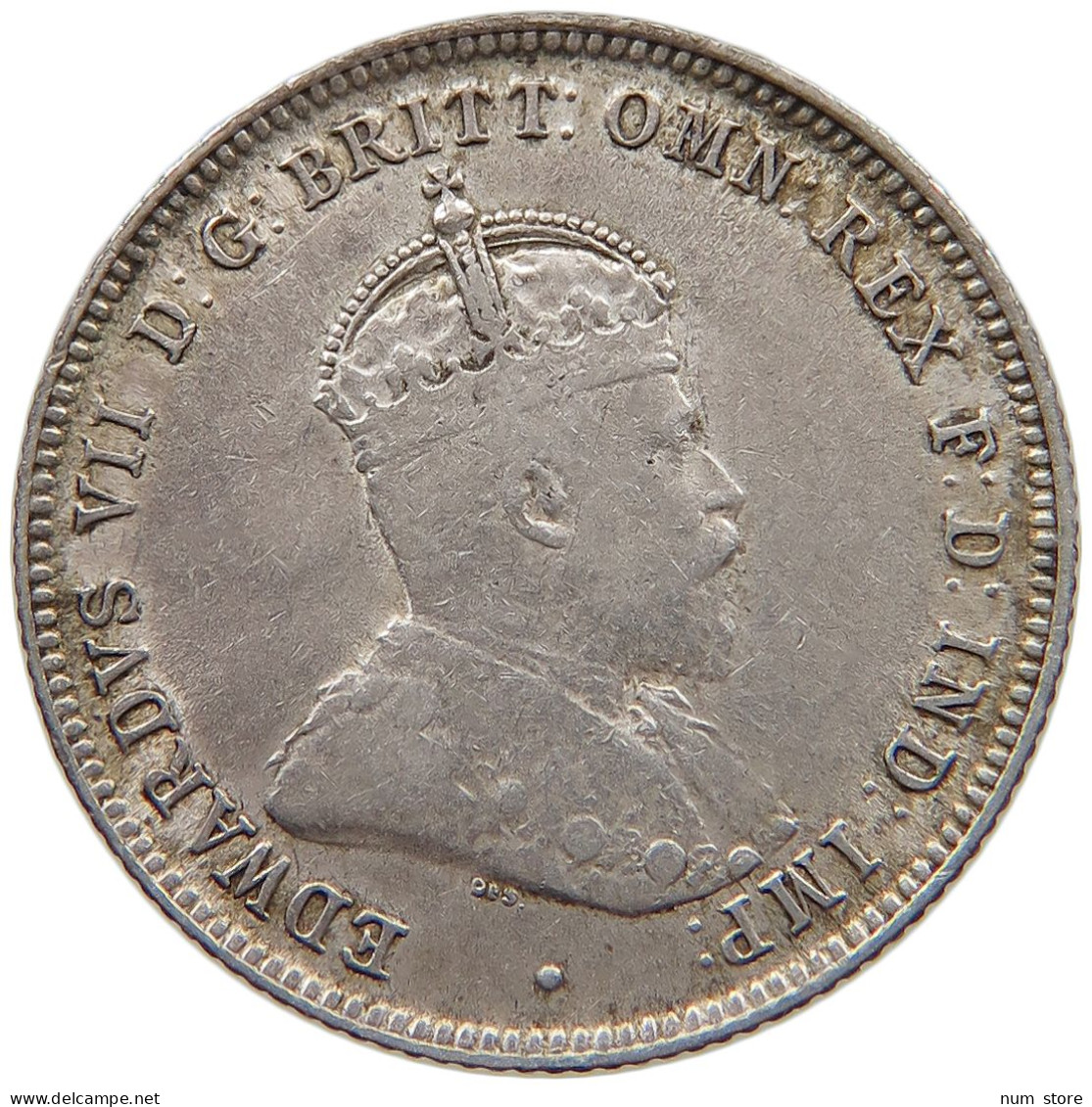 AUSTRALIA SHILLING 1910 Edward VII., 1901 - 1910 #c032 0255 - Shilling