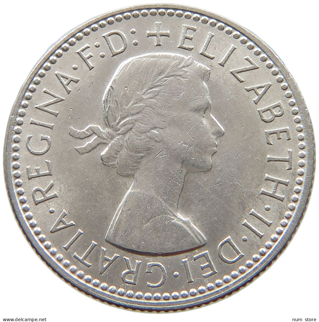 AUSTRALIA SHILLING 1959 Elizabeth II. (1952-) #a082 0347 - Shilling