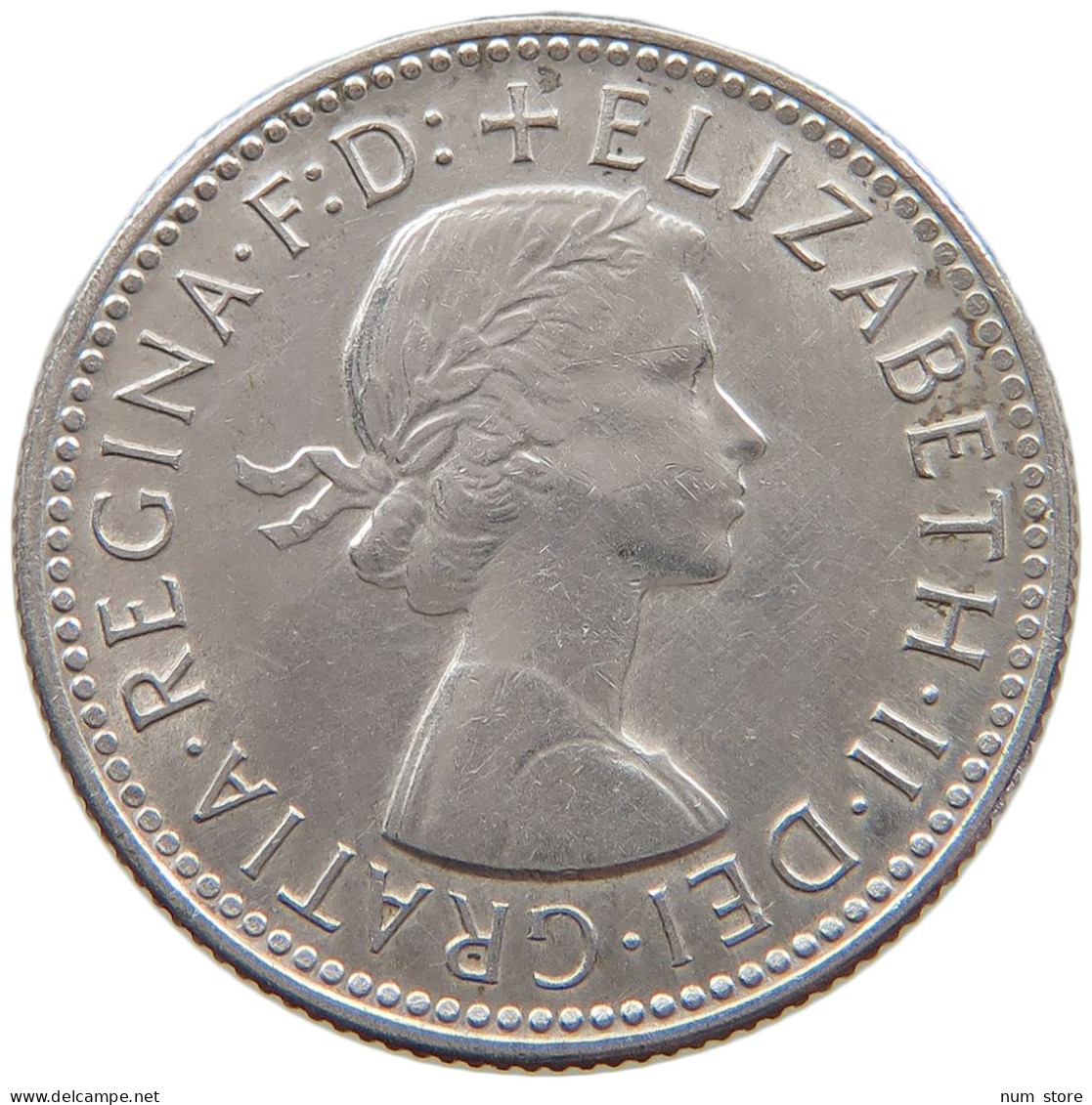 AUSTRALIA SHILLING 1960 Elizabeth II. (1952-) #a064 0041 - Shilling