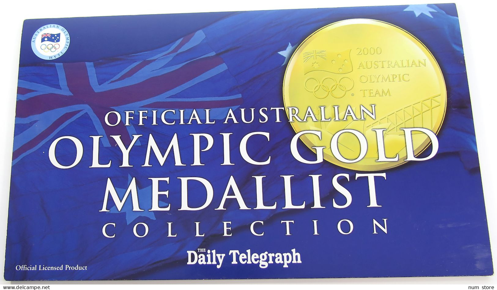 AUSTRALIA SET  DAILY TELEGRAPG OLYMPIC GOLD COLLECTION #bs09 0129 - Non Classés