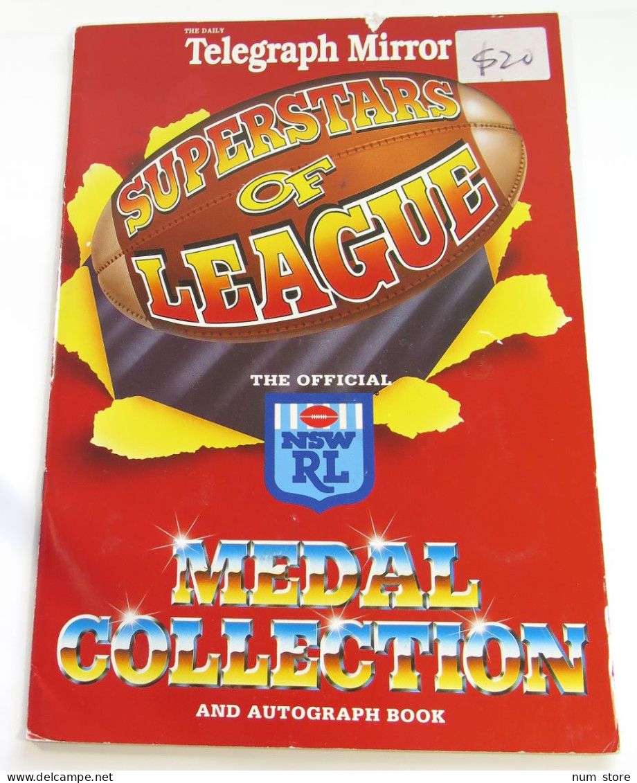 AUSTRALIA SET  SUPERSTARS OF LEAGUE #bs09 0135 - Sin Clasificación