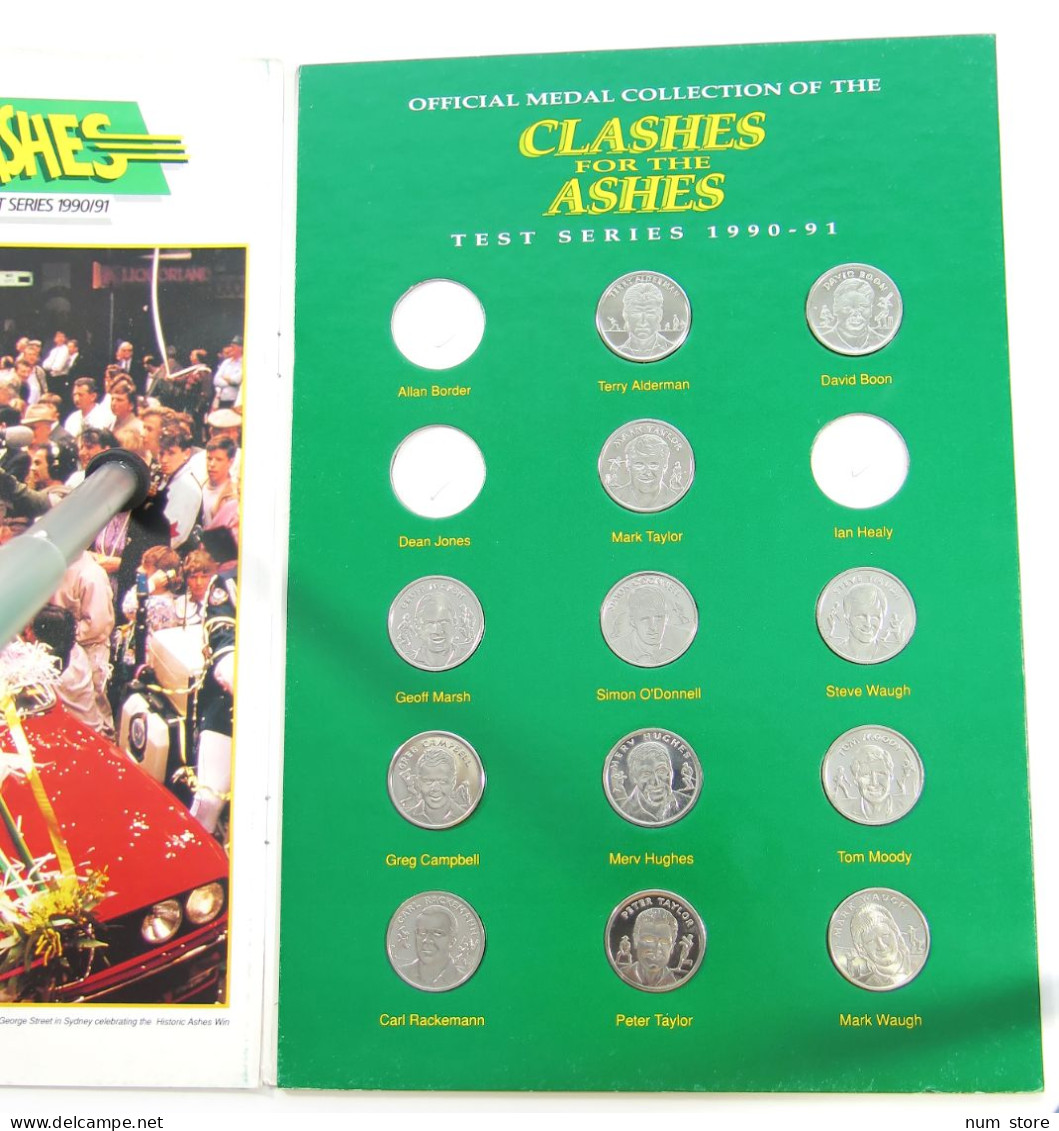 AUSTRALIA SET 1991 CLASH FOR THE ASHES 1991 #bs09 0131 - Unclassified