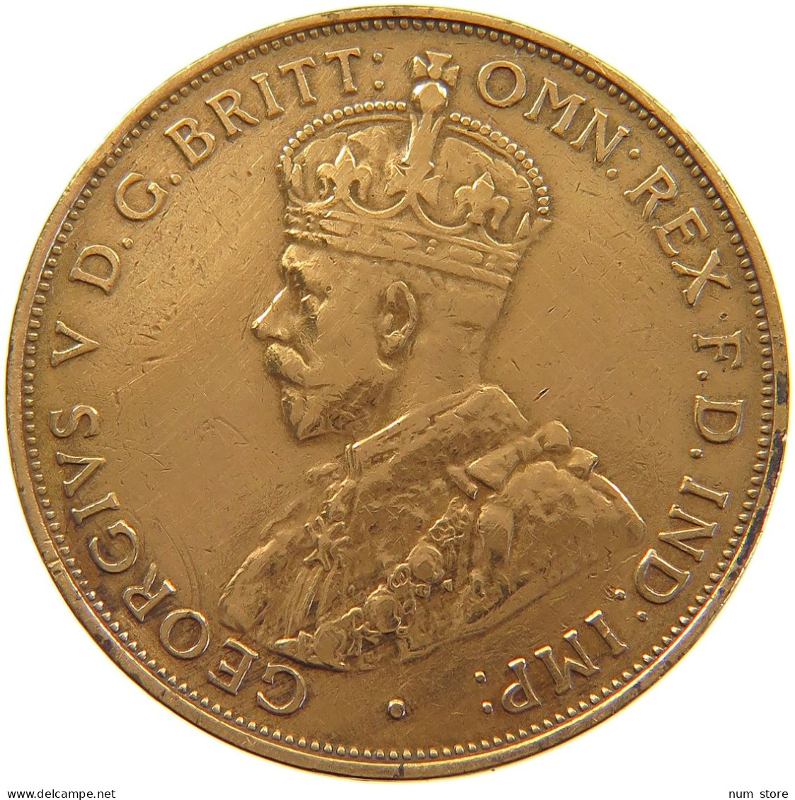 AUSTRALIA PENNY 1936 George V. (1910-1936) #t157 0513 - Penny