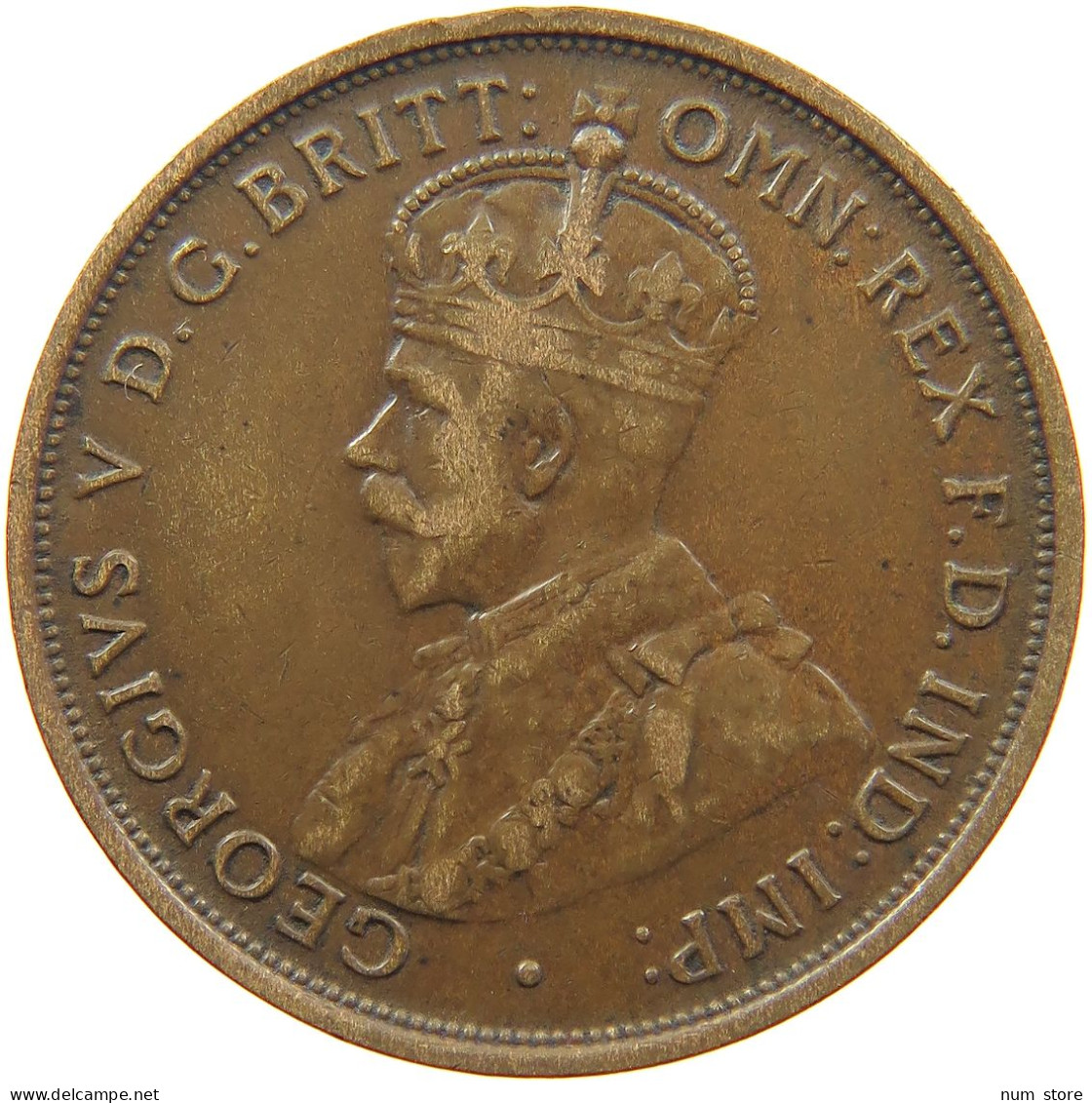 AUSTRALIA PENNY 1913 George V. (1910-1936) #t017 0125 - Penny