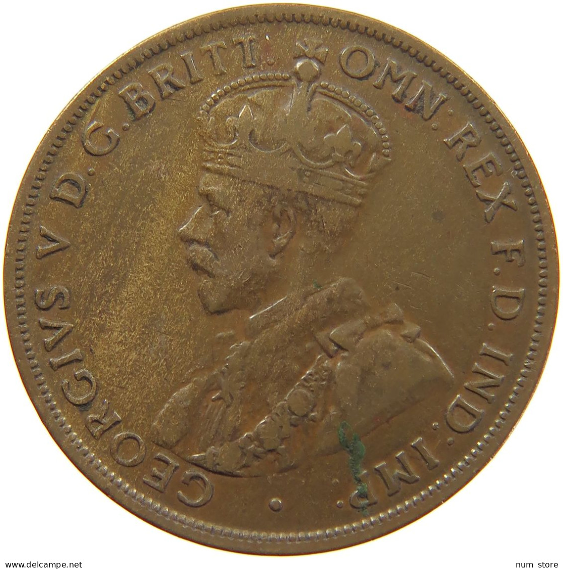 AUSTRALIA PENNY 1924 George V. (1910-1936) #c029 0041 - Penny