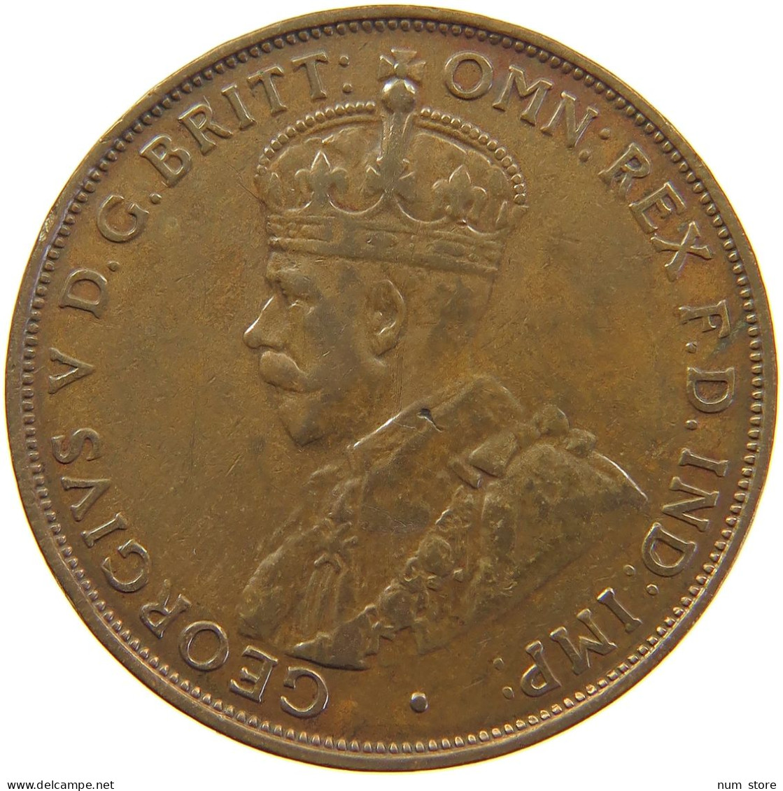 AUSTRALIA PENNY 1936 George V. (1910-1936) #s004 0169 - Penny