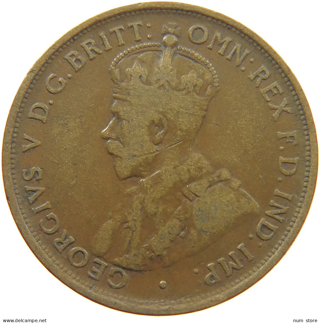 AUSTRALIA PENNY 1911 George V. (1910-1936) #c029 0039 - Penny
